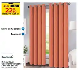Castorama GoodHome Rideau Novan terracotta offre