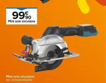 Castorama Erbauer Mini scie circulaire offre