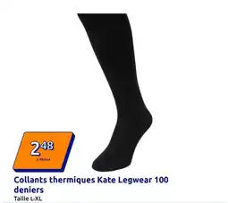 Action Collants thermiques kate legwear 100 deniers offre