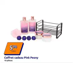 Action Coffret cadeau pink peony offre