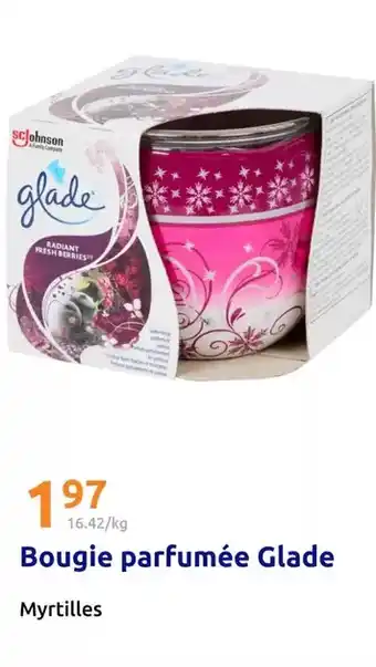 Action Glade - bougie parfumee offre