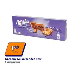 Action Milka - gâteaux tender cow offre