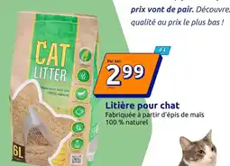 Action Cat - litière pour chat offre