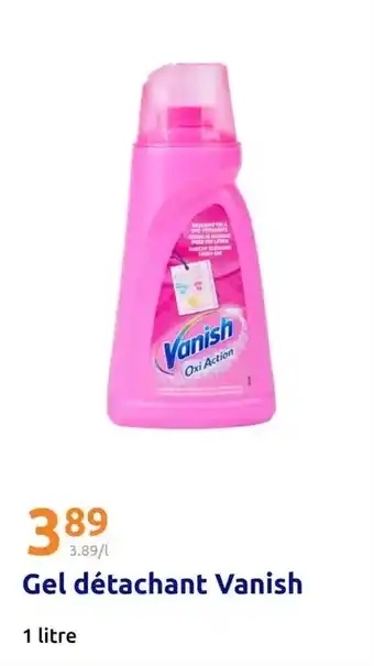 Action Vanish - gel détachant offre