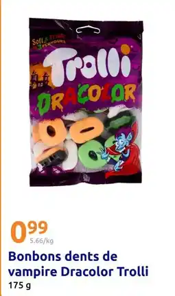 Action Trolli - bonbons dents de vampire dracolor offre
