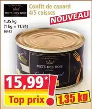 Norma Mets des rois - confit de 4/5 cuisses offre
