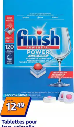 Action Finish - tablettes pour lave-vaisselle offre