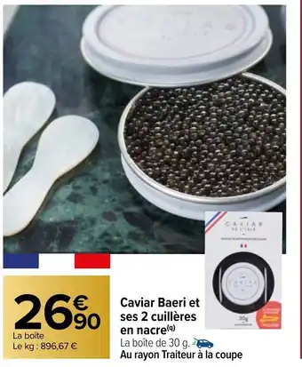 Caviar Baeri Et Ses 2 Cuillères