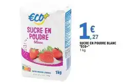 E.Leclerc Sucre en poudre blanc offre