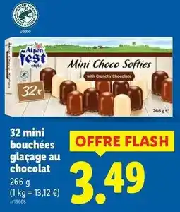 Lidl Alpen fest style - mini bouchées glacage au chocolat offre