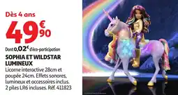 Auchan Sophia et wildstar lumineux offre