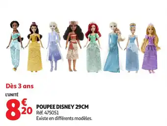 Auchan Poupee disney offre