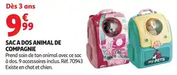 Auchan Sac a dos animal de compagnie offre