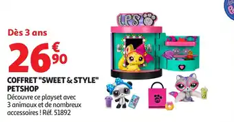 Auchan Coffret sweet & style petshop offre