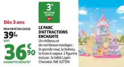 Auchan Le parc d'attractions enchante offre