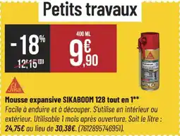 Bricorama SIKA Mousse expansive sikaboom 128 tout en 1 offre
