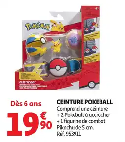 Auchan Ceinture pokeball offre