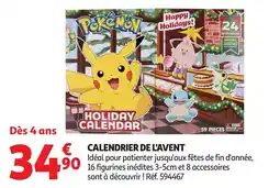Auchan Calendrier de l'avent offre