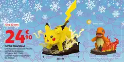 Auchan Puzzle pikachu 4d offre