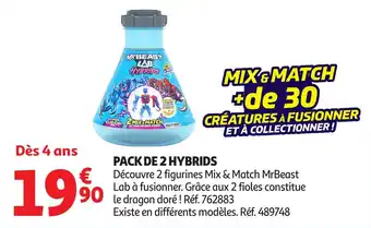 Auchan Pack de 2 hybrids offre