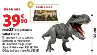Auchan Saga t-rex offre