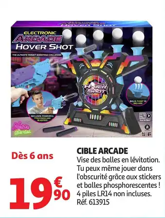 Auchan Cible arcade offre