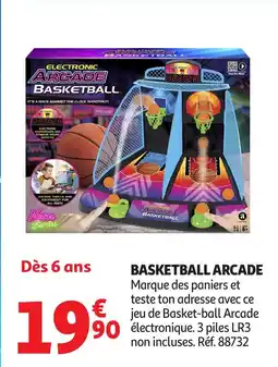 Auchan Basketball arcade offre