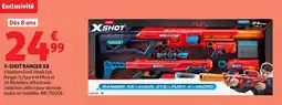 Auchan X-shot ranger x8 offre