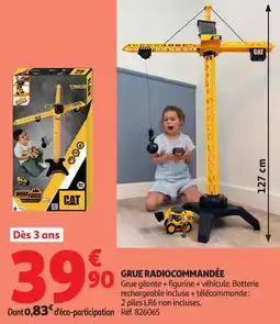 Auchan Grue radiocommandée offre