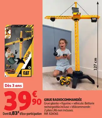 Auchan Grue radiocommandée offre