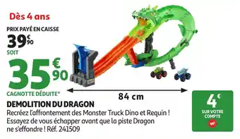 Auchan Demolition du dragon offre