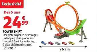 Auchan Power shift offre