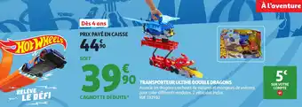 Auchan Transporteur ultime double dragons offre