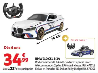 Auchan Bmw 3.0 csl 1:14 offre