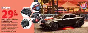 Auchan 2 in 1 racer 1:16 offre