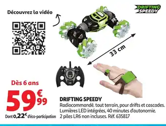 Auchan Drifting speedy offre