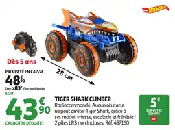 Auchan Tiger shark climber offre