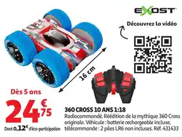 Auchan 360 cross 10 ans 1:18 offre