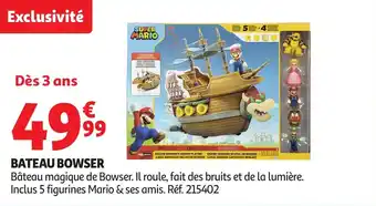 Auchan Bateau bowser offre