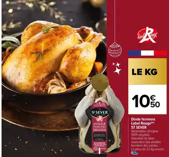 Carrefour Dinde Fermiere Label Rouge offre