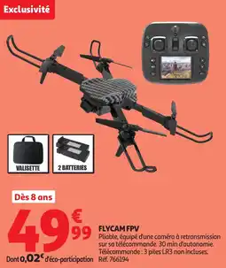 Auchan Flycam fpv offre