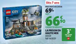 Auchan La prison en haute mer offre