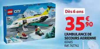 Auchan L'ambulance de secours aerienne offre