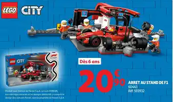 Auchan Arret au stand de f1 offre