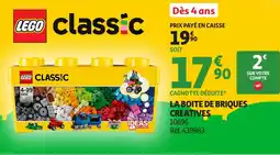 Auchan LEGO classic La boite de briques creatives offre