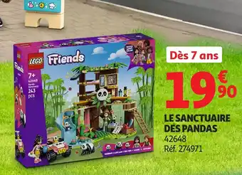 Auchan LEGO Friends Le sanctuaire des pandas offre