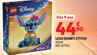 Auchan LEGO Disney stitch offre