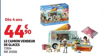 Auchan Le camion vendeur de glaces offre