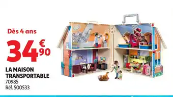 Auchan La maison transportable offre