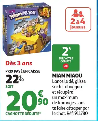 Auchan Miam Miaou offre